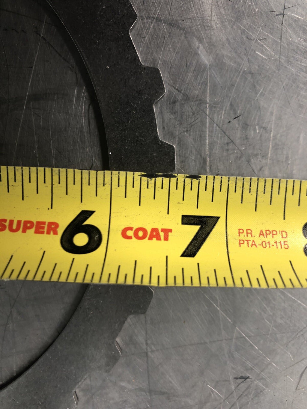 Clutch Plate 6.5” Notched Plate NEW!! FREE SHIPPING!!!
