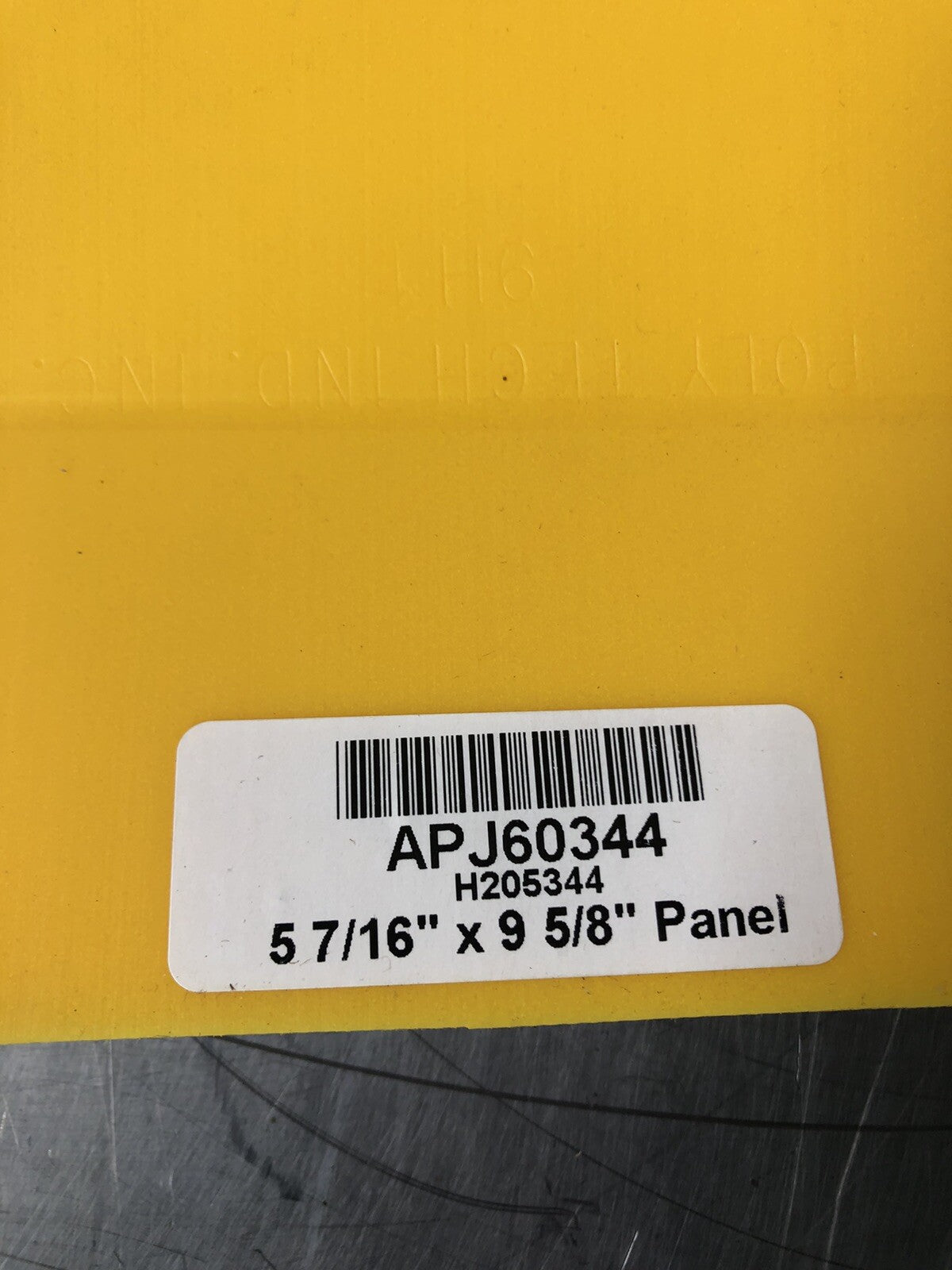 John Deere APJ60344 Poly Skid 5-7/16” X 9-5/8” Flex Panel 600 Series H205344 NEW