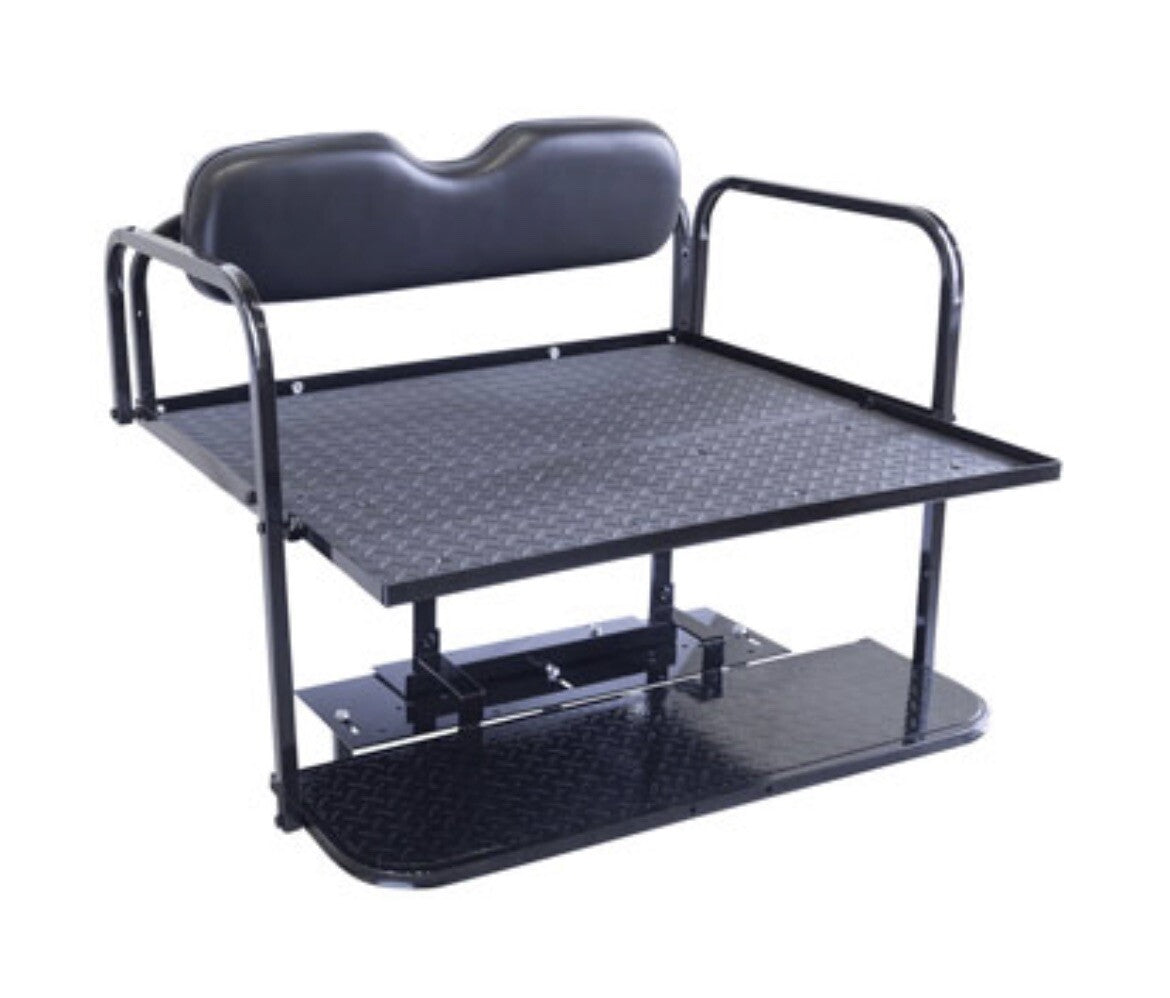 Buggies Unlimited 01-238 Rear Seat Kit Black Golf Cart NEW IN BOX! FREE SHIPPING