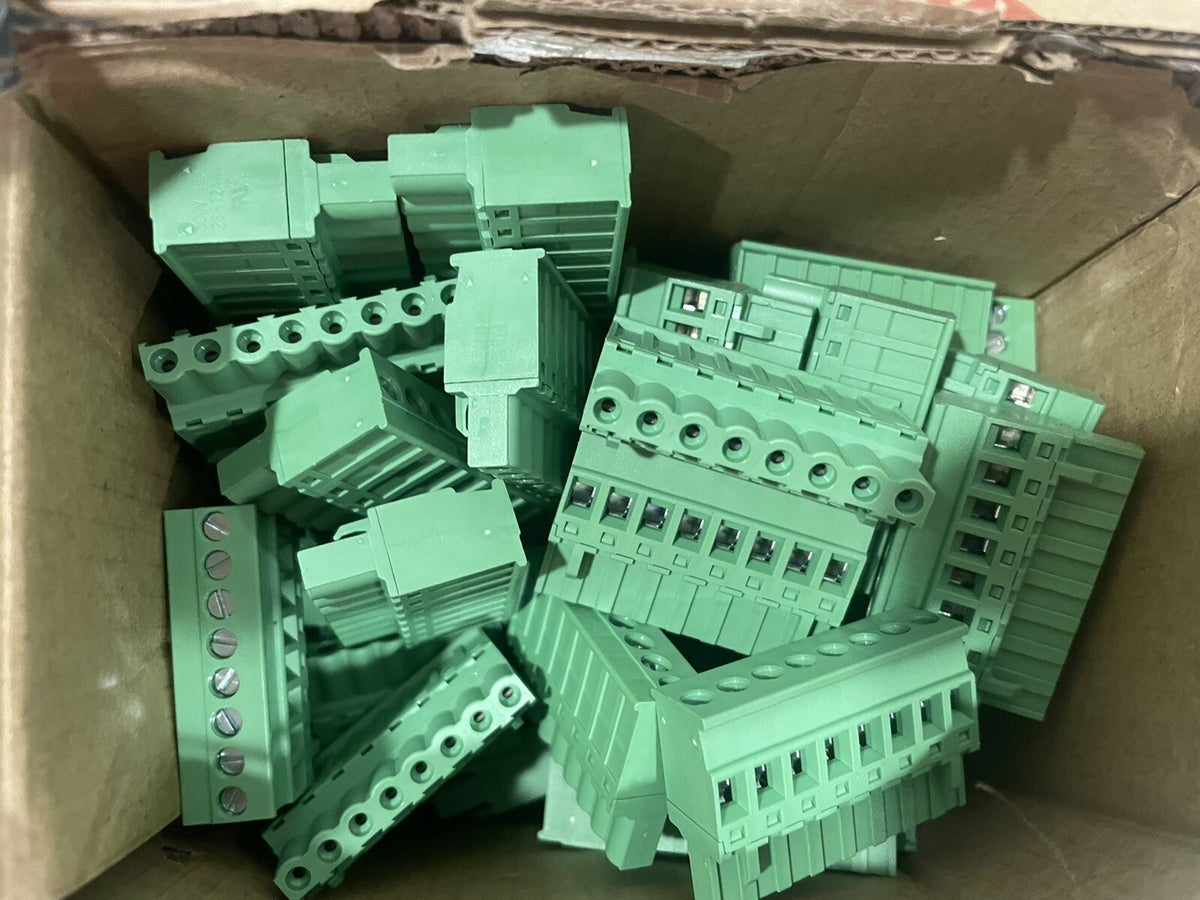 5ESDP-08P Dinkle 8 Position Terminal Block Plug NEW! FREE SHIPPING!