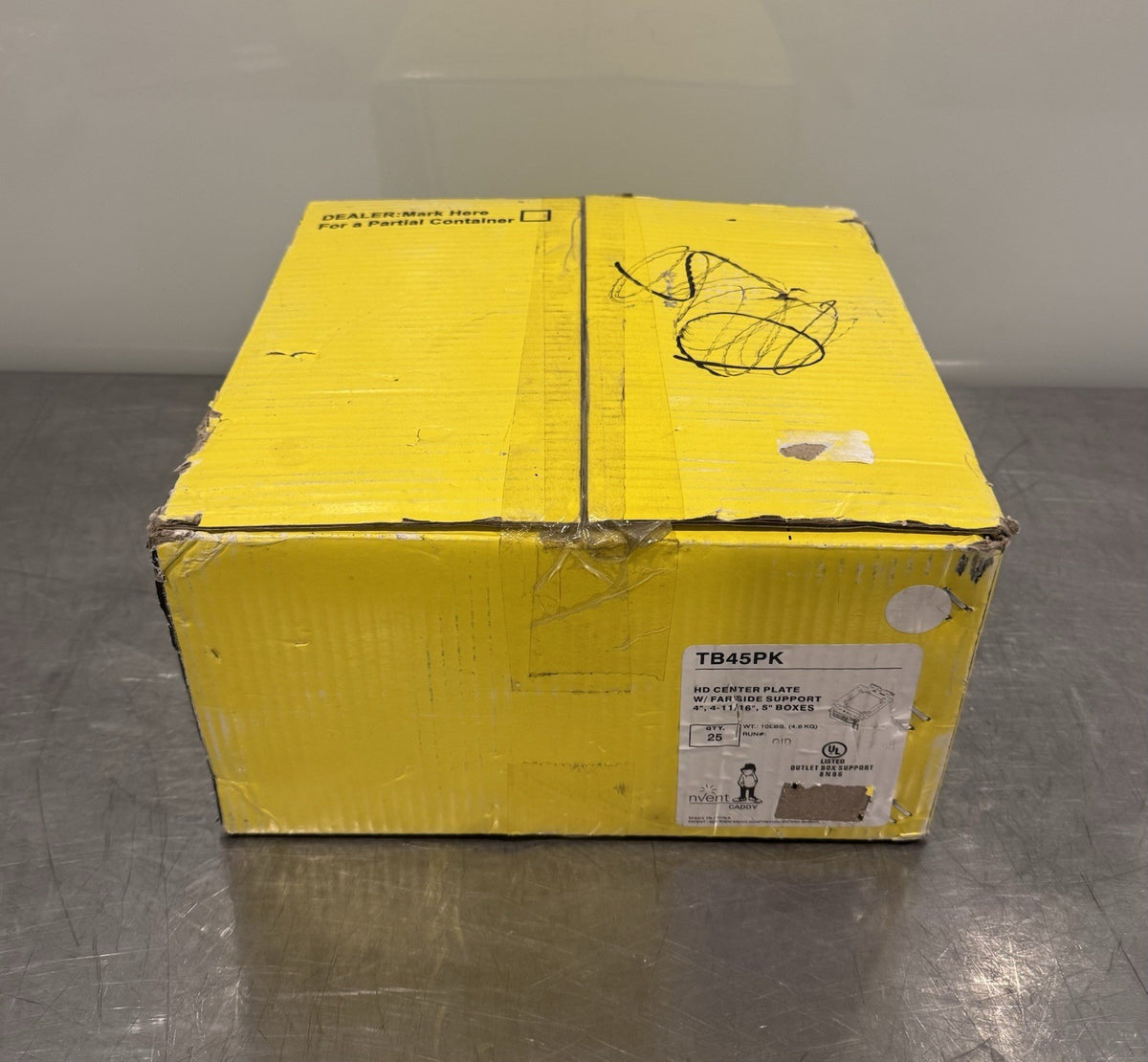 Nvent Caddy TB45PK HD Center Plate W/ Far Side Support 25 PACK NEW! SHIPS FREE!
