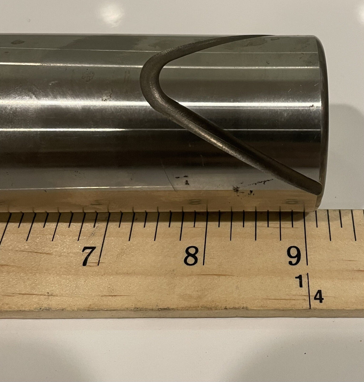 Kaiser Shaft 111865 Pin Grooved Keyed 9” Roughly NEW! FREE SHIPPING!