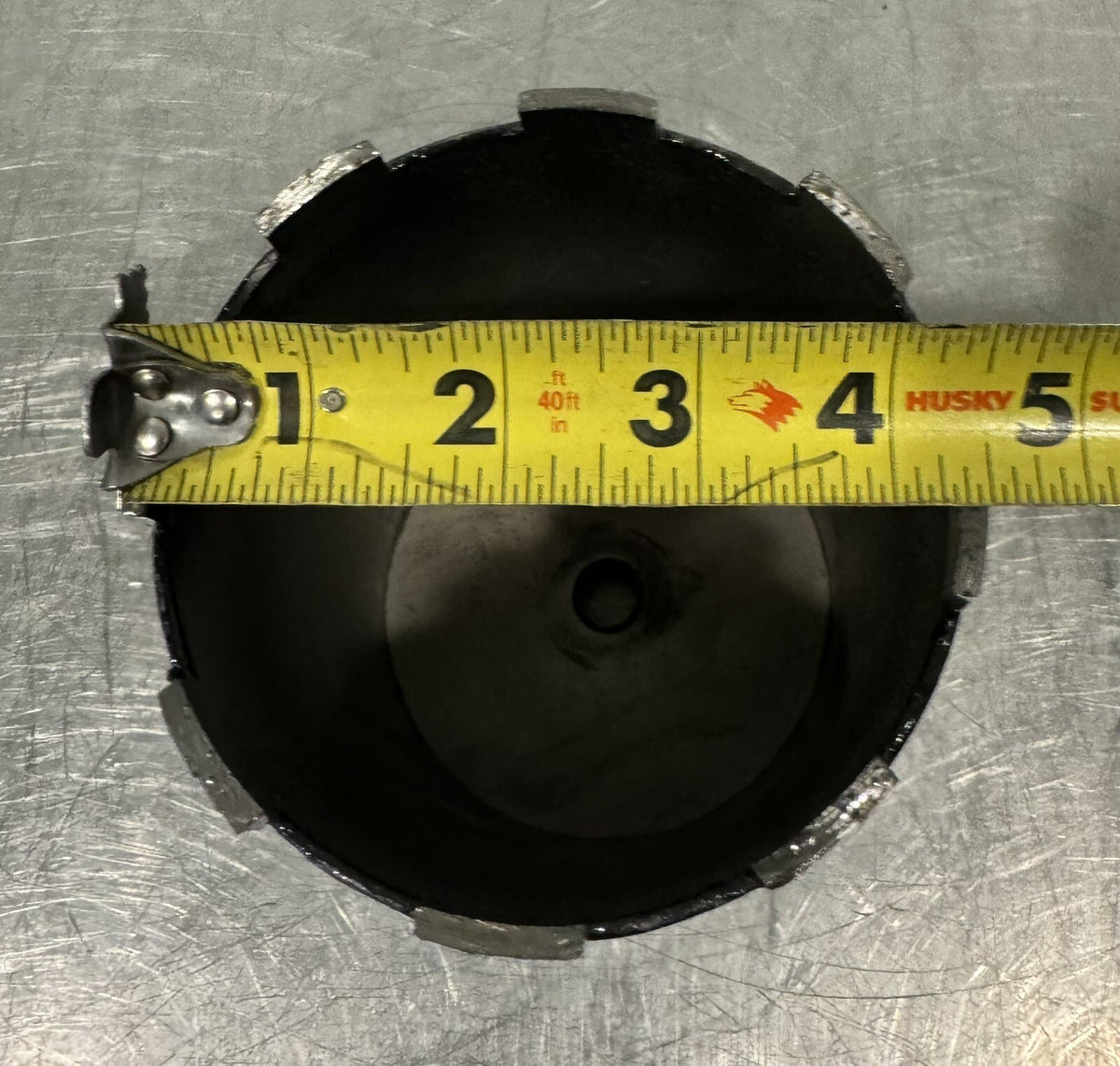 4.5" Core Drill Bit Masonry Threaded Black NEW! FREE SHIPPING!