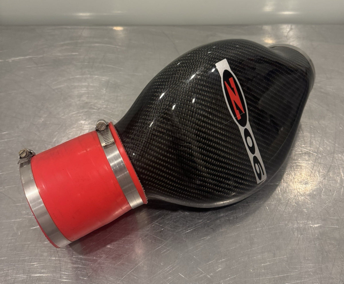 Corvette Air Intake Duct High Flow Carbon Fiber Z06 W/ Red Coupler NEW!