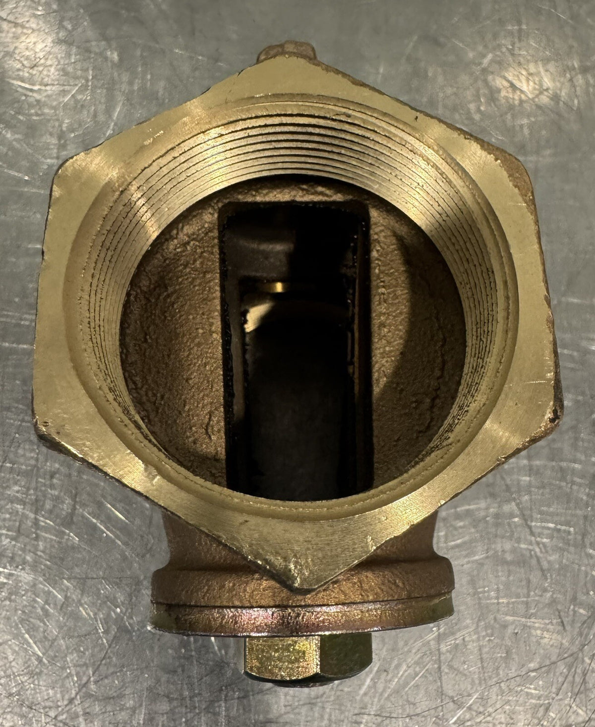McDonald 4210-491 2” Brass Shutoff Gas Plug Valve NEW! FREE SHIPPING!