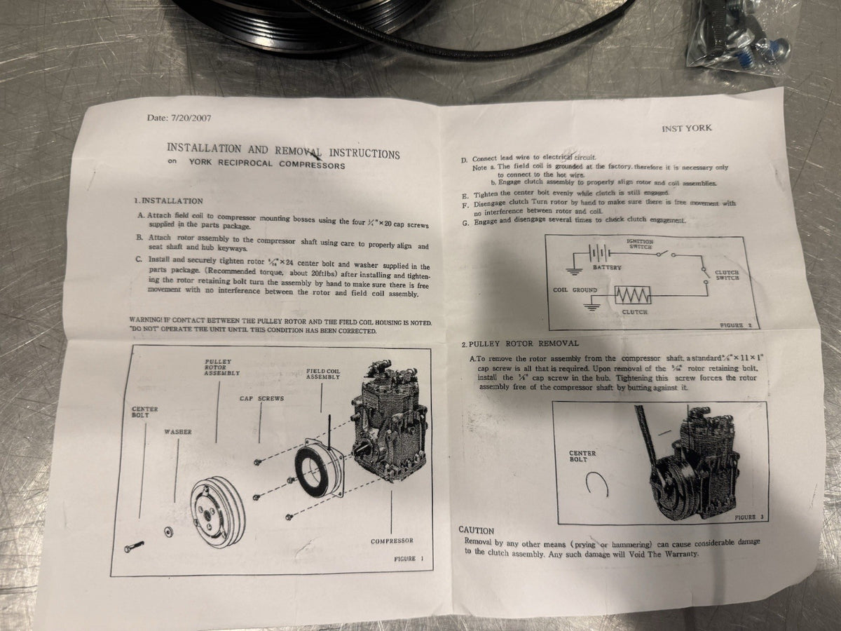 Napa 144019 AC Compressor Clutch Genuine NEW IN BOX! SHIPS FREE!