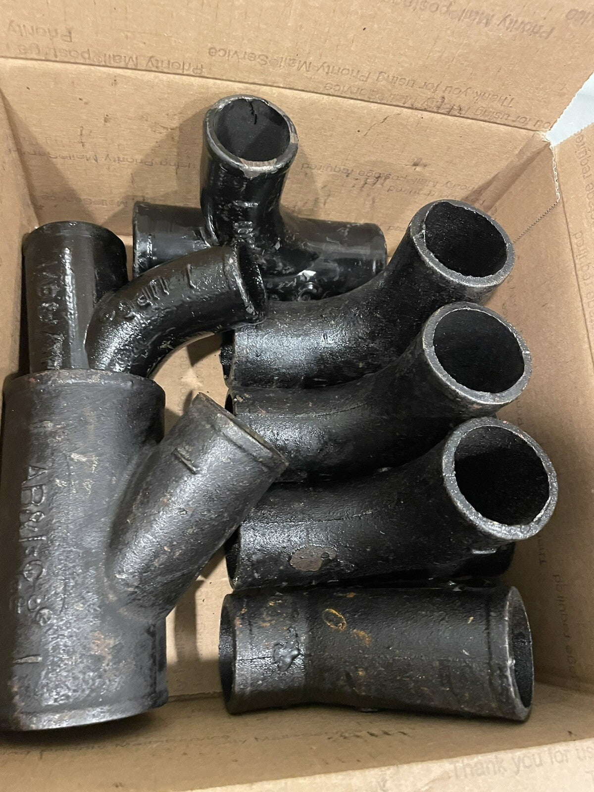 AB&I Foundry Pipe Fittings Cast Black 9PC Assorted NEW! FREE SHIPPING!