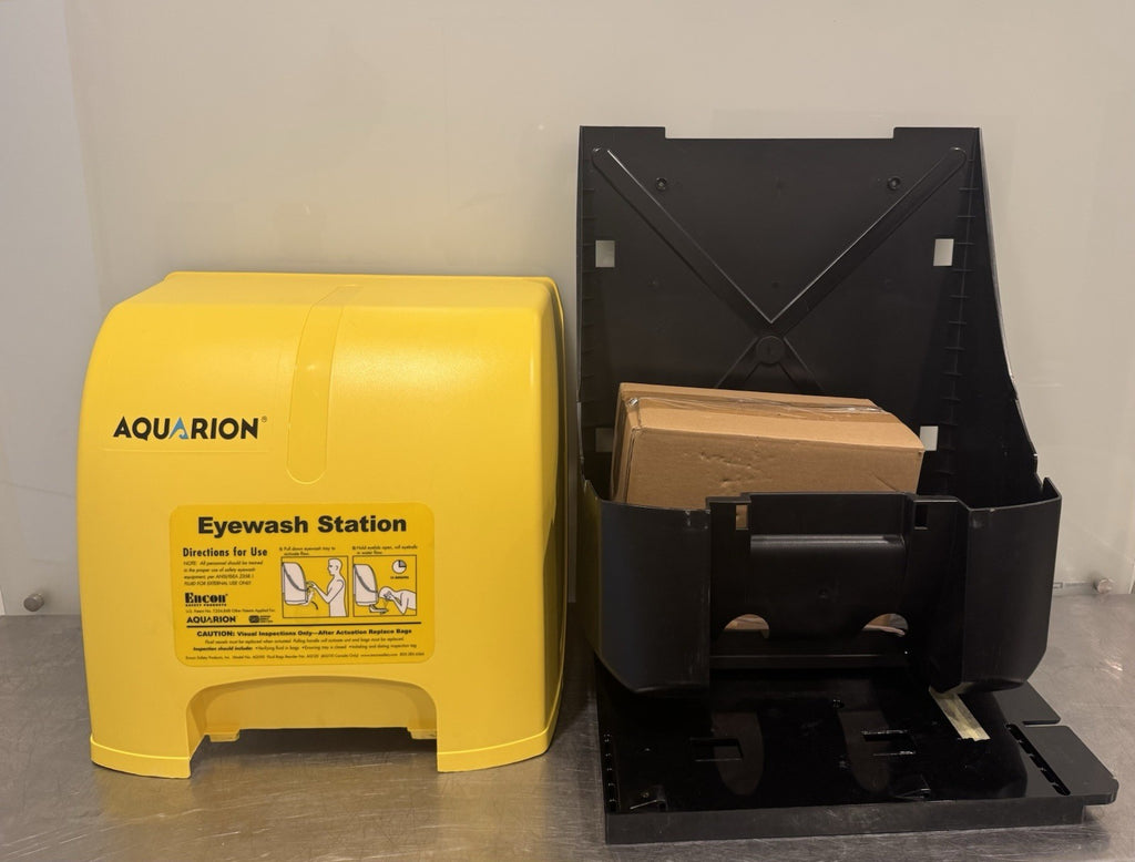 Encon Aquarion AQ-100 Emergencey Eye Wash Station Wall Mount Self-Contained NEW
