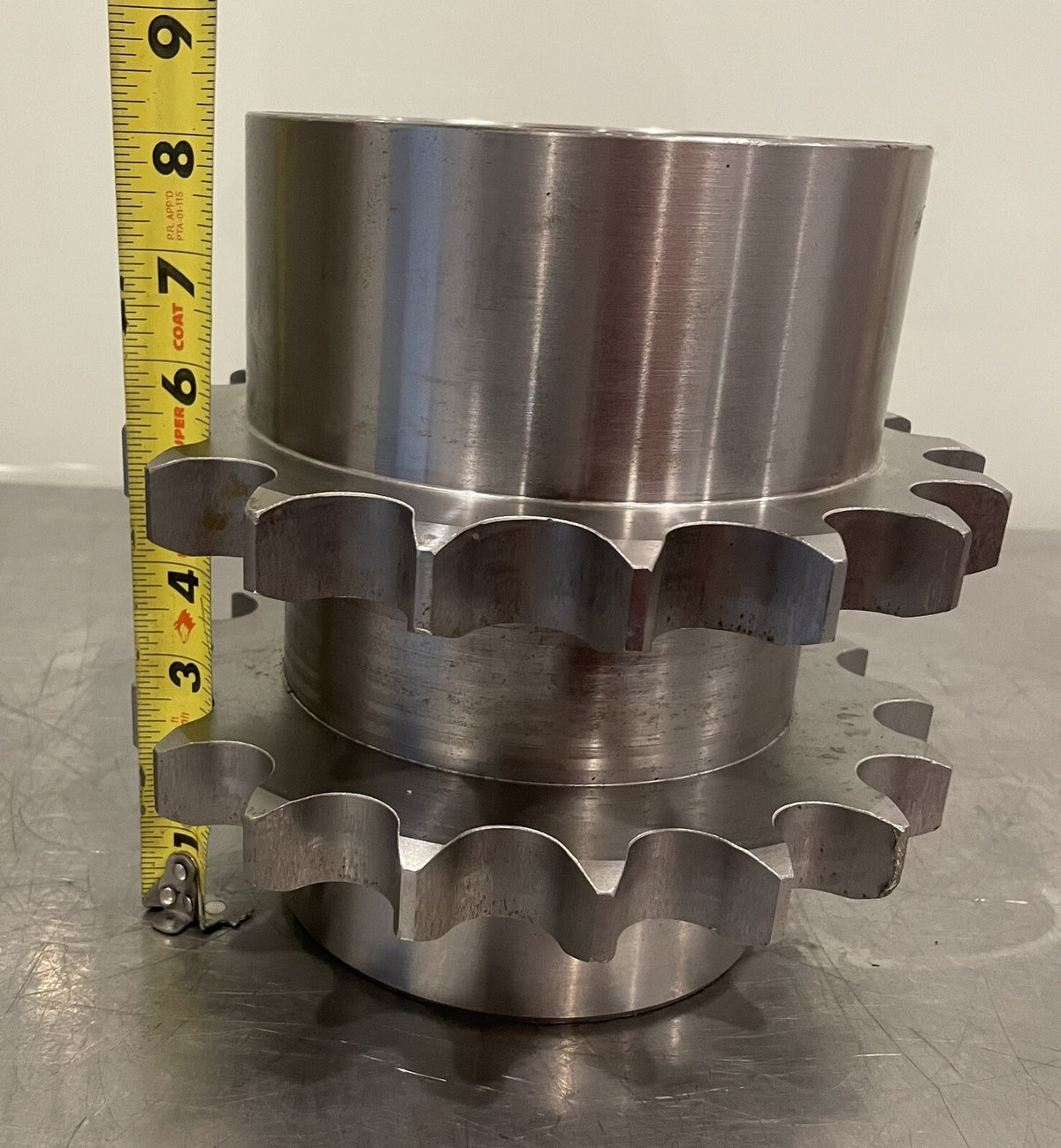 17 Spline Dual Sprocket Hub Keyed Roller NEW! FREE SHIPPING!