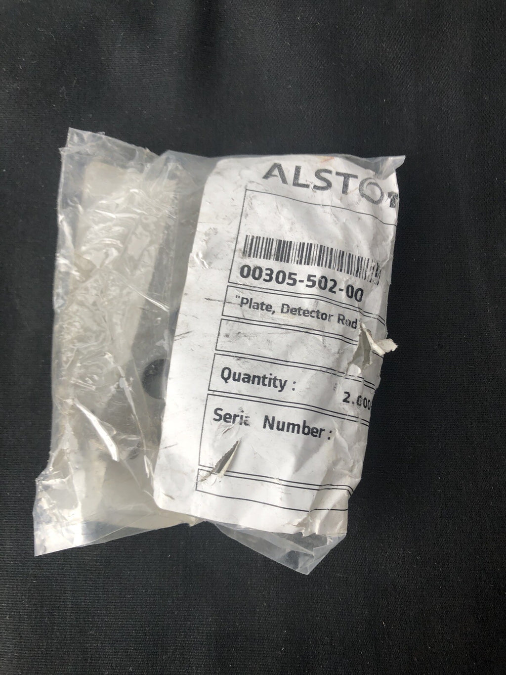 Alstom 00305-502-00 Detector Rod Plate NEW!!! FREE SHIPPING!!!