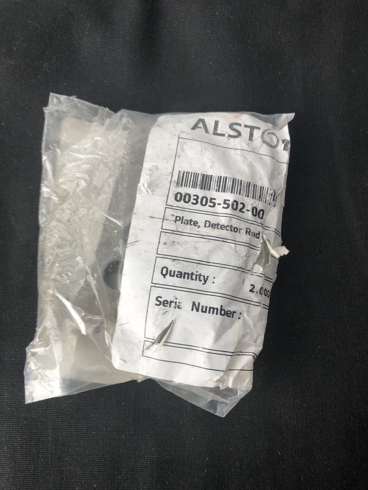 Alstom 00305-502-00 Detector Rod Plate NEW!!! FREE SHIPPING!!!