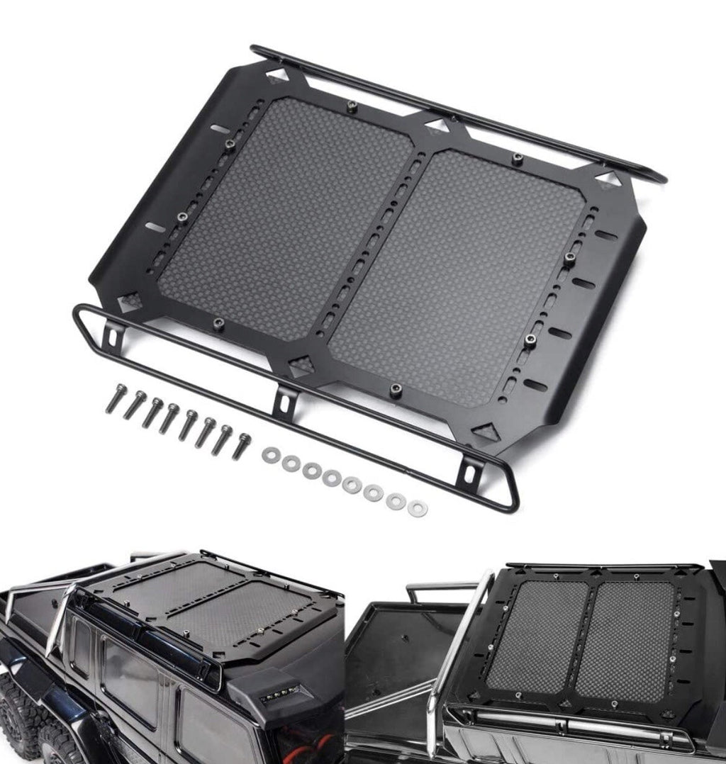 RC Lions Roof Rack W/ Carbon Fiber Panel Upgrade NEW! FREE SHIPPING!