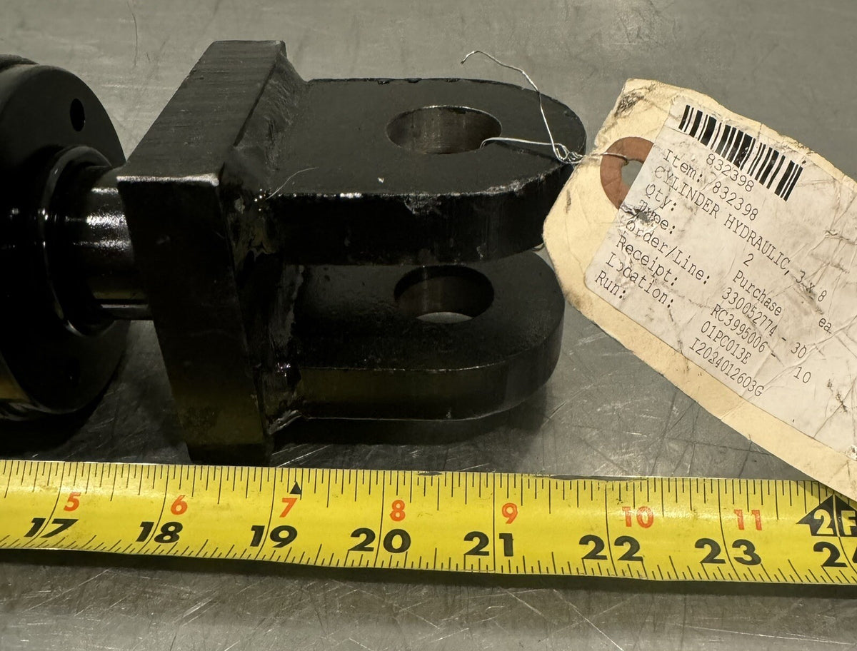 832398 Hydraulic Cylinder Progress Rail 3 X 8 NEW! FREE SHIPPING!