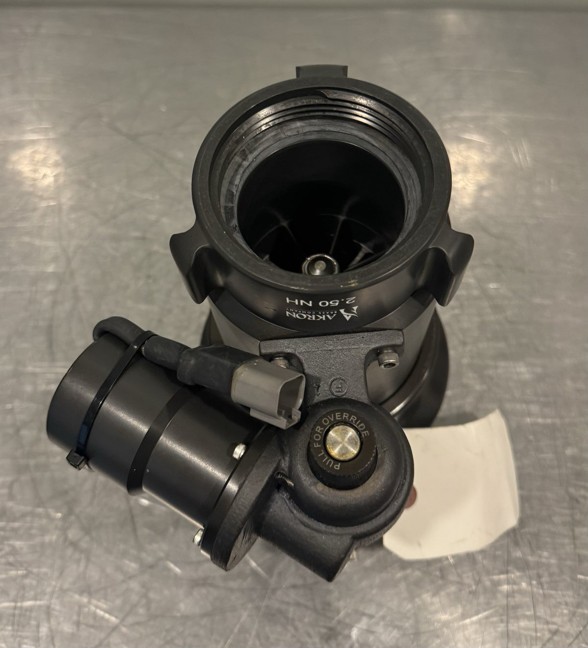 Akron 5177 Akromatic Low Pressure Master Stream Nozzle 2.50 NH 250-1250 GPM NEW!