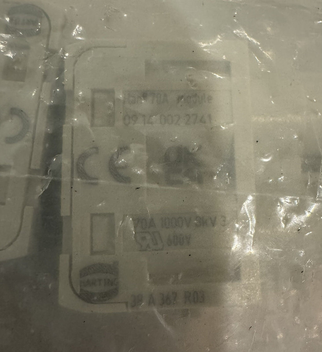 Harting HAN 2 MOD F-AX Connector Terminal 2 PACK NEW! FREE SHIPPING!