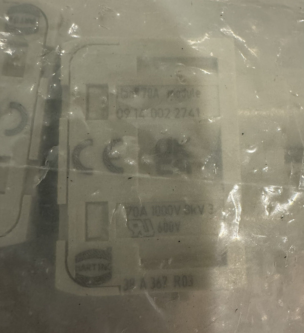 Harting HAN 2 MOD F-AX Connector Terminal 2 PACK NEW! FREE SHIPPING!