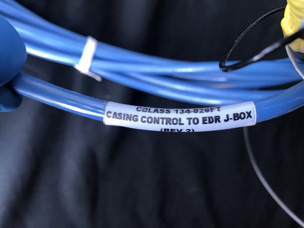 Pason CBLASS 134-020FT Casing Control To EDR J-BOX REV 2 Cable NEW