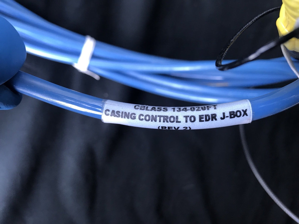 Pason CBLASS 134-020FT Casing Control To EDR J-BOX REV 2 Cable NEW