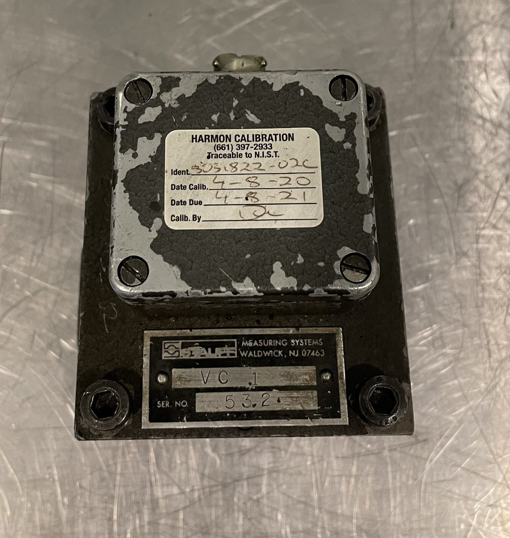 Stauff VC.1 Hydraulic Pump Valve Flow Meter FREE SHIPPING!