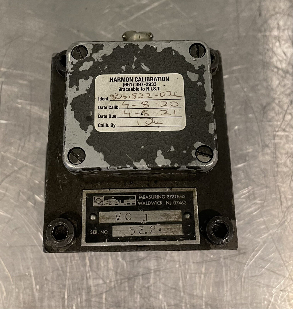Stauff VC.1 Hydraulic Pump Valve Flow Meter FREE SHIPPING!
