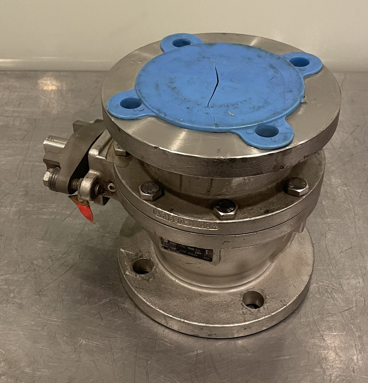 Flowserve 9566RT150 CF8M Body 316 Trim RTFE Seat 3” R4 Ball Valve Flanged NEW!