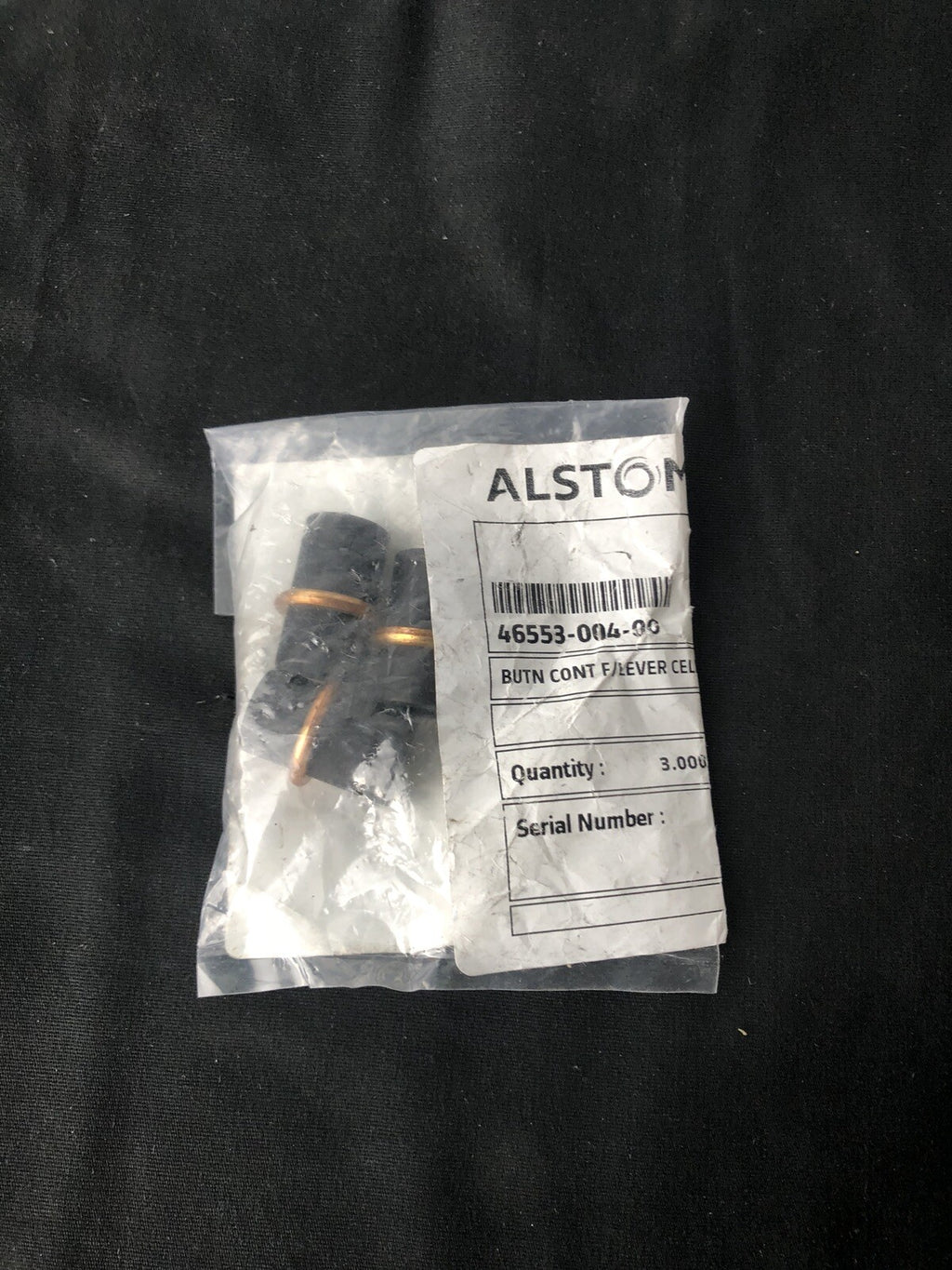Alstom 46553-004-00 BUTN CONT F/LEVER CELL 1/2 NEW!!! FREE SHIPPING!!!