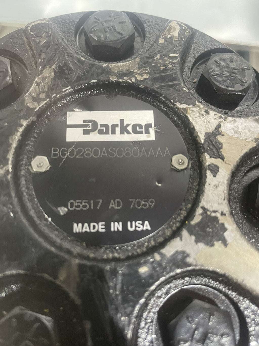Parker BG0280AS080AAAA Hydraulic Motor Genuine NEW! FREE SHIPPING!!