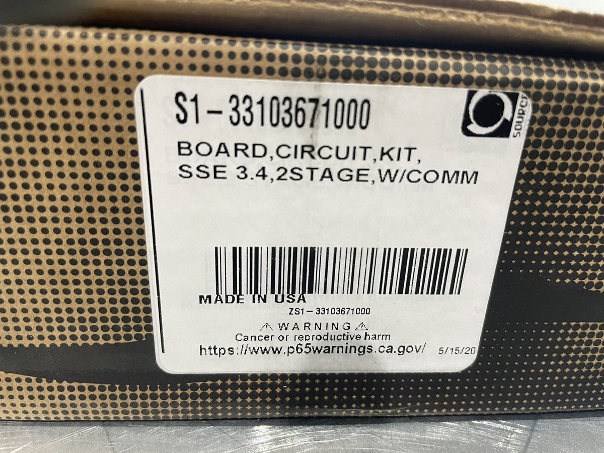 S1-33103671000 York Control Board Kit 3.4 2 Stage W/ Comm NEW IN BOX SHIPS FREE