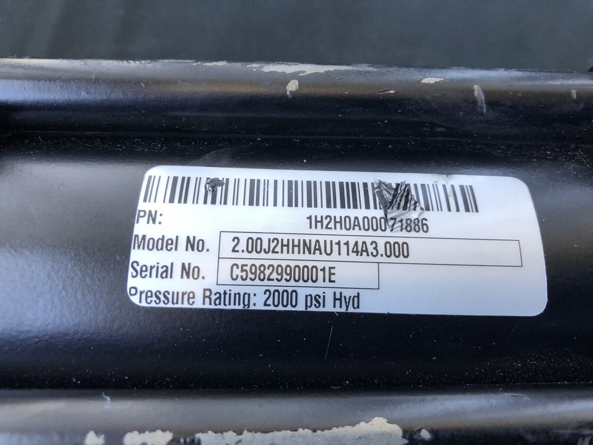 Parker 1H2H0A00071886 Pneumatic Hydraulic Cylinder 2.00J2HHNAU114A3.000 NEW!!!