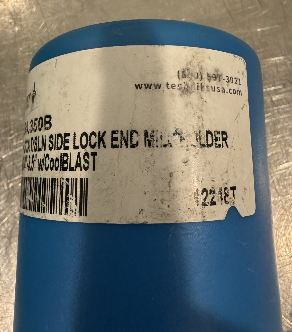 Techniks 43.653.64.350B Taper End Mill Holder CAT40 NEW! FREE SHIPPING!