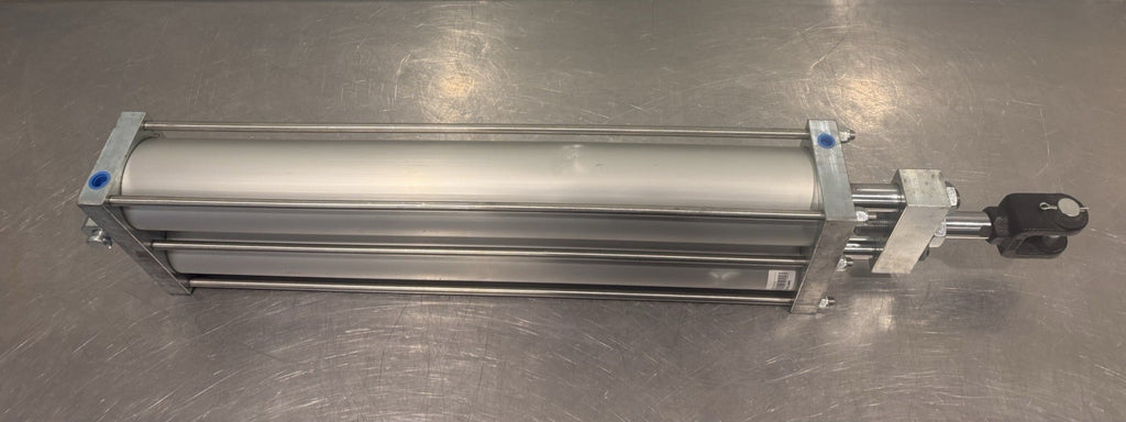Lanau 3-1/4 X 24DBL Double Pneumatic Air Cylinder NEW! DENTS! FREE SHIPPING!