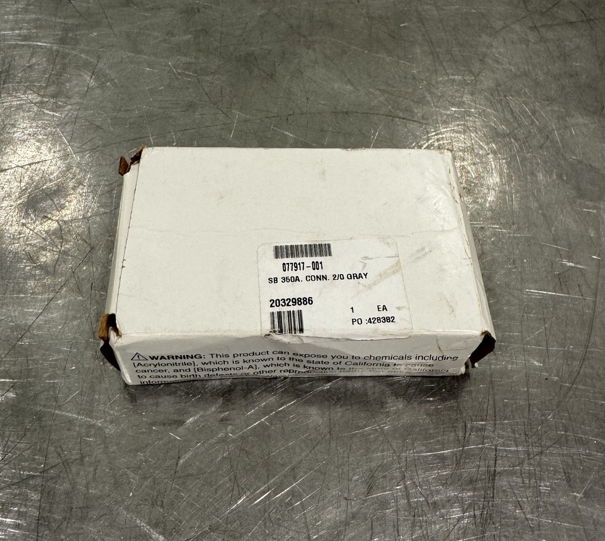 Crown 077917-001 Battery Connector 350 Amp Series Forklift Grey NEW IN BOX!