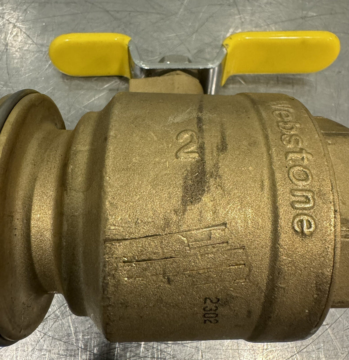 Webstone Nibco 2” Brass Valve 600 WOG NEW! FREE SHIPPING!