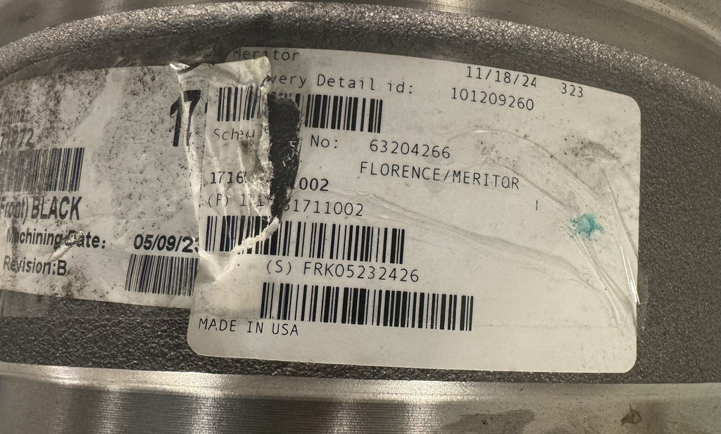 Meritor 17161711002 AY Hub Rotor 10 Stud NEW! RUST! FREE SHIPPING!