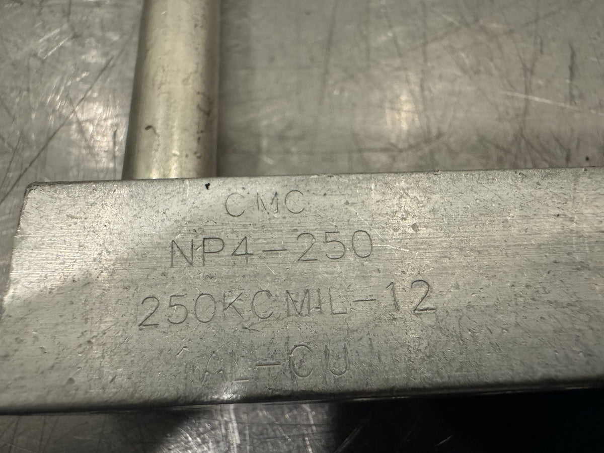 CMC NP4-250 Overhead Eyebolt Transformer Connector Aluminum NP4-250I NEW!