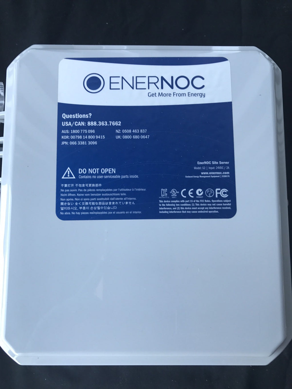 Enernoc ESS S2 Site Server 695-003-02 NEW IN BOX! FREE SHIPPING!