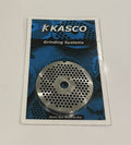 Kasco 22 0 1/8 3.5mm DC Meat Grinder Plate NEW! FREE SHIPPING!