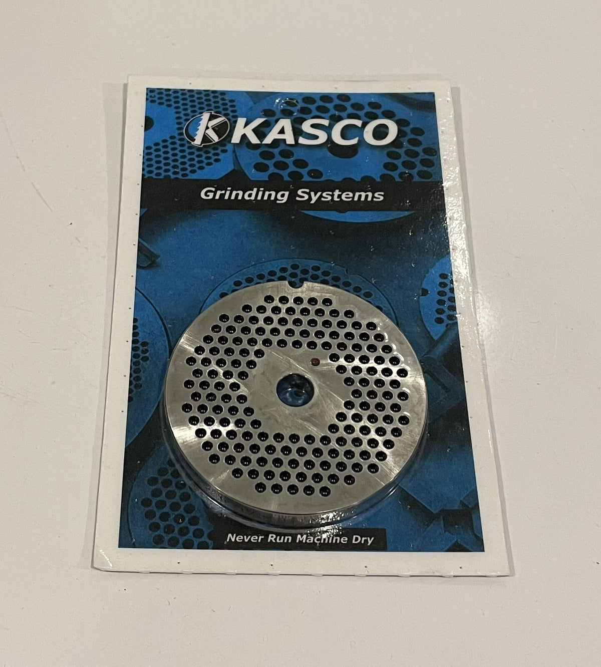 Kasco 22 0 1/8 3.5mm DC Meat Grinder Plate NEW! FREE SHIPPING!