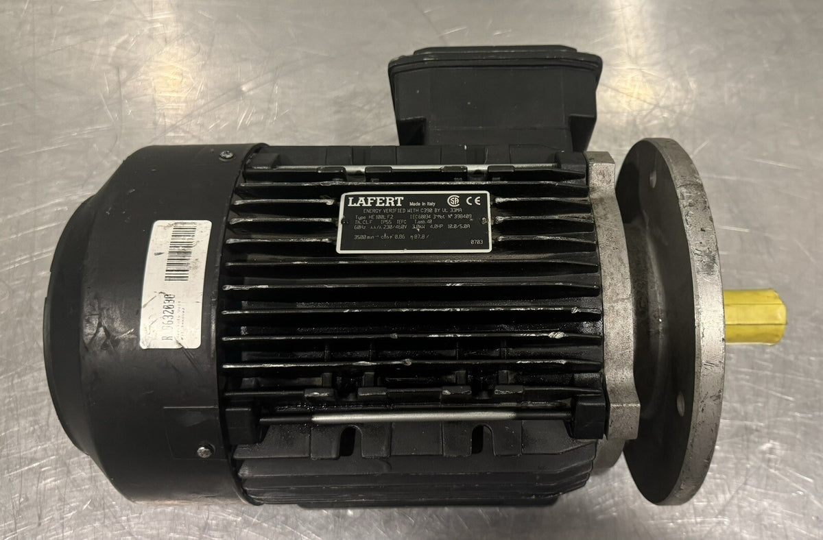 Lafert HE100LF2 Motor 4HP 230/460V NEW! FREE SHIPPING!