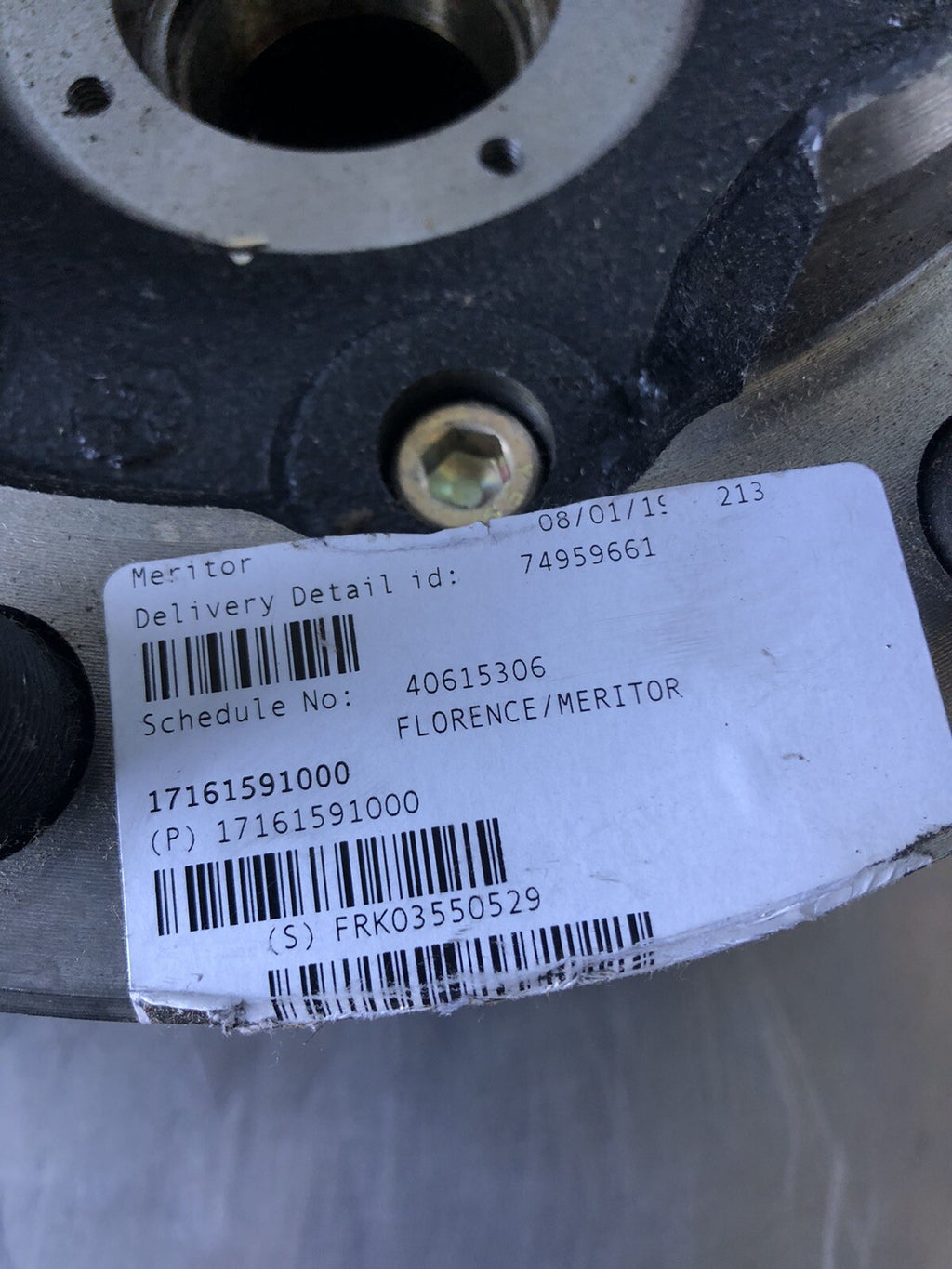Meritor 17161591000 Genuine Air Brake Hub & Rotor Assembly NEW!! FREE SHIPPING!!