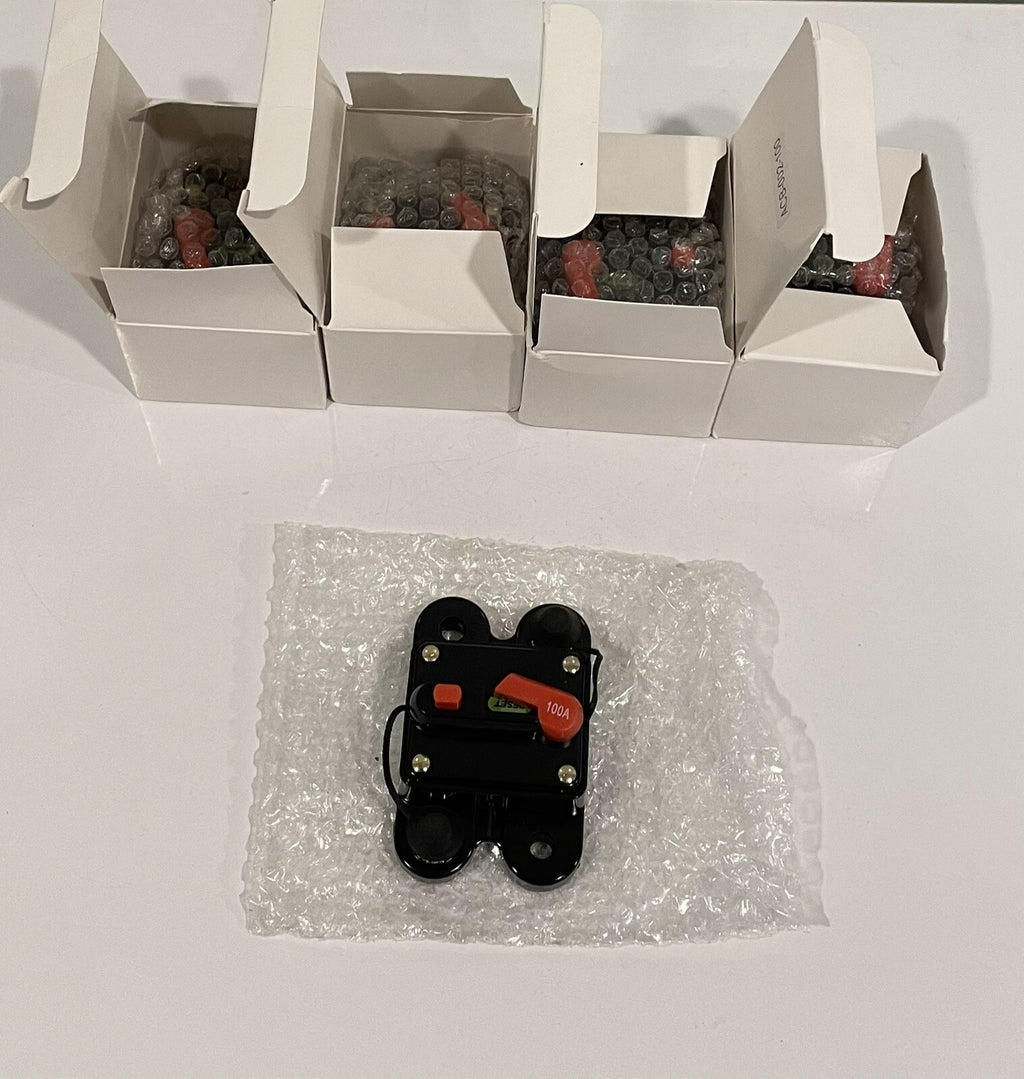 100A 12V Resettable Circuit Breaker Waterproof 5 PACK UNTESTED MAY WORK!