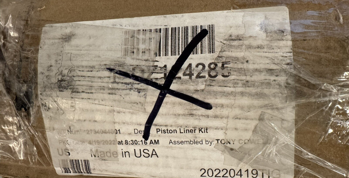 DZ124285 John Deere Piston Liner Kit Genuine NEW IN BOX! FREE SHIPPING!