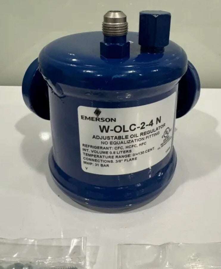 Emerson W-OLC-2-4 N Adjustable Oil Regulator NEW! FREE SHIPPING!