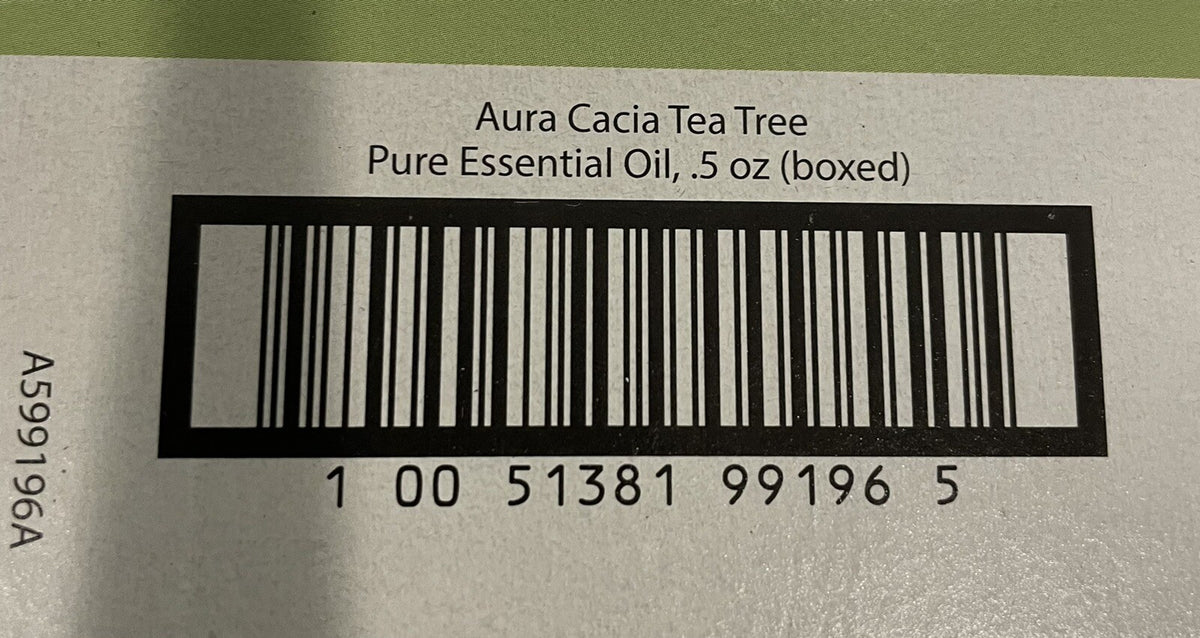 Aura Cacia Tea Tree Oil .5 FL Oz 3 PACK NEW! FREE SHIPPING!