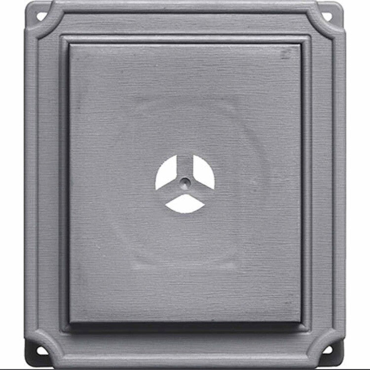 Mid-America 00030101 10PACK Scalloped Mounting Block Charcoal Grey 404 NEW!!
