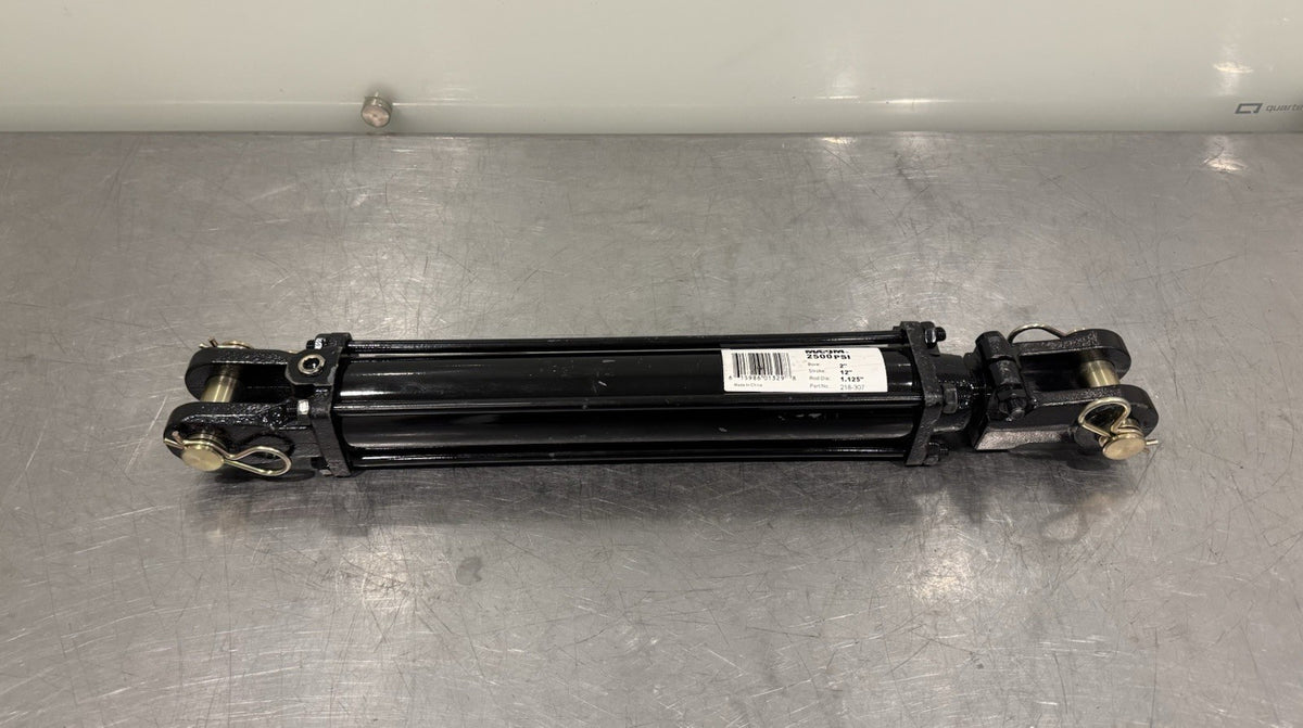Maxim 218-307 Hydraulic Cylinder 2” Bore 12” Stroke 1.125” Rod NEW! SHIPS FREE!