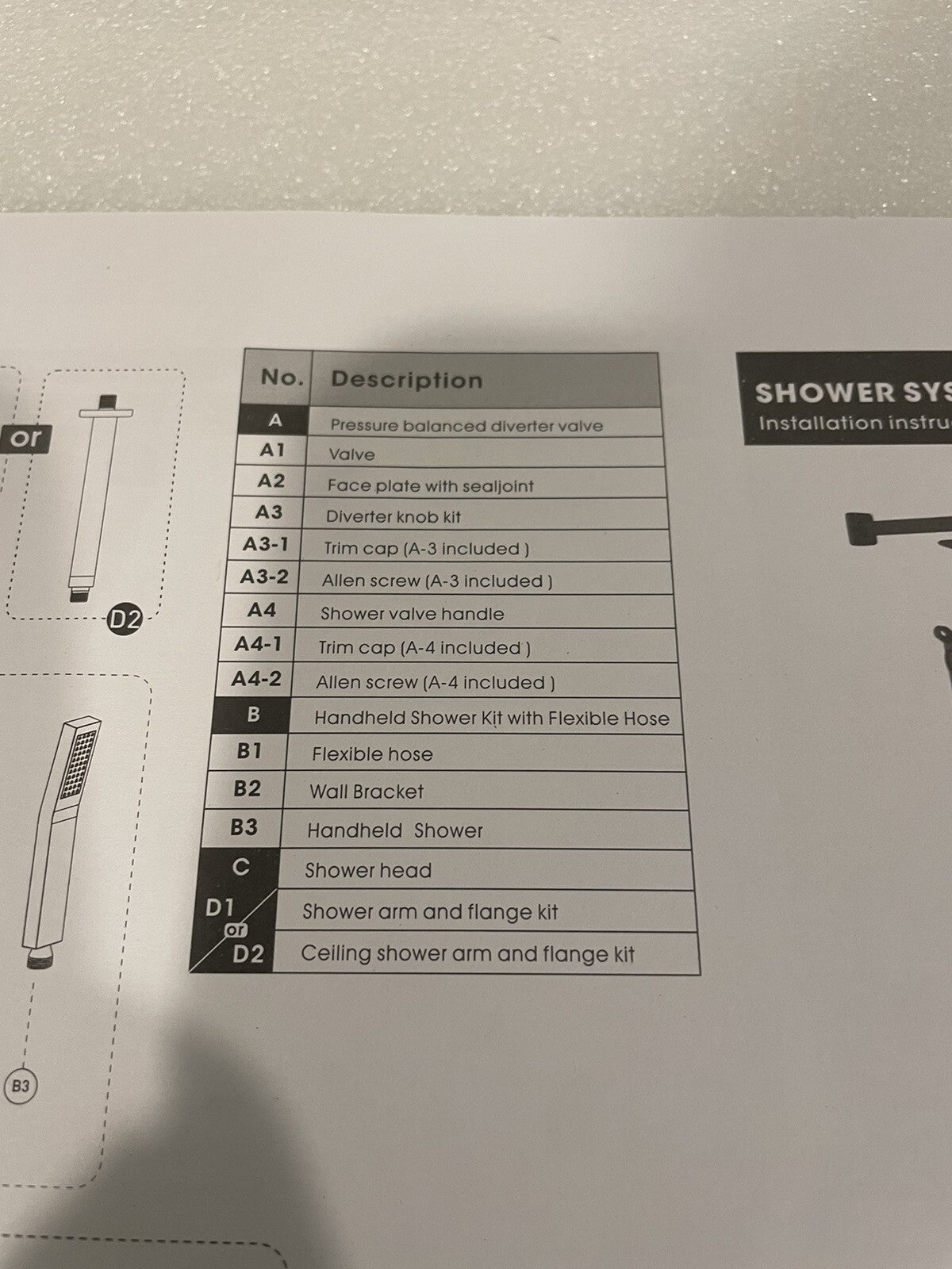 TH600DF-12NS Shower System Brushed Nickel NEW IN BOX! FREE SHIPPING!