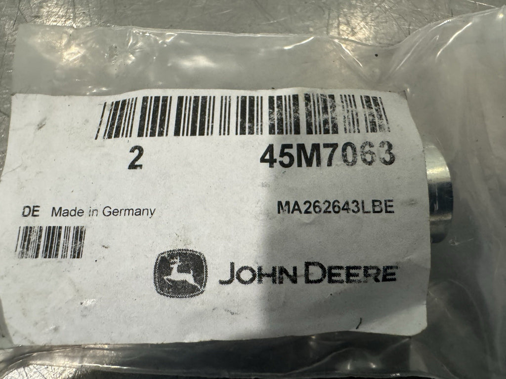 John Deere 45M7063 Pin Fastener Spring Locking Pin Genuine PACK OF 2 NEW!