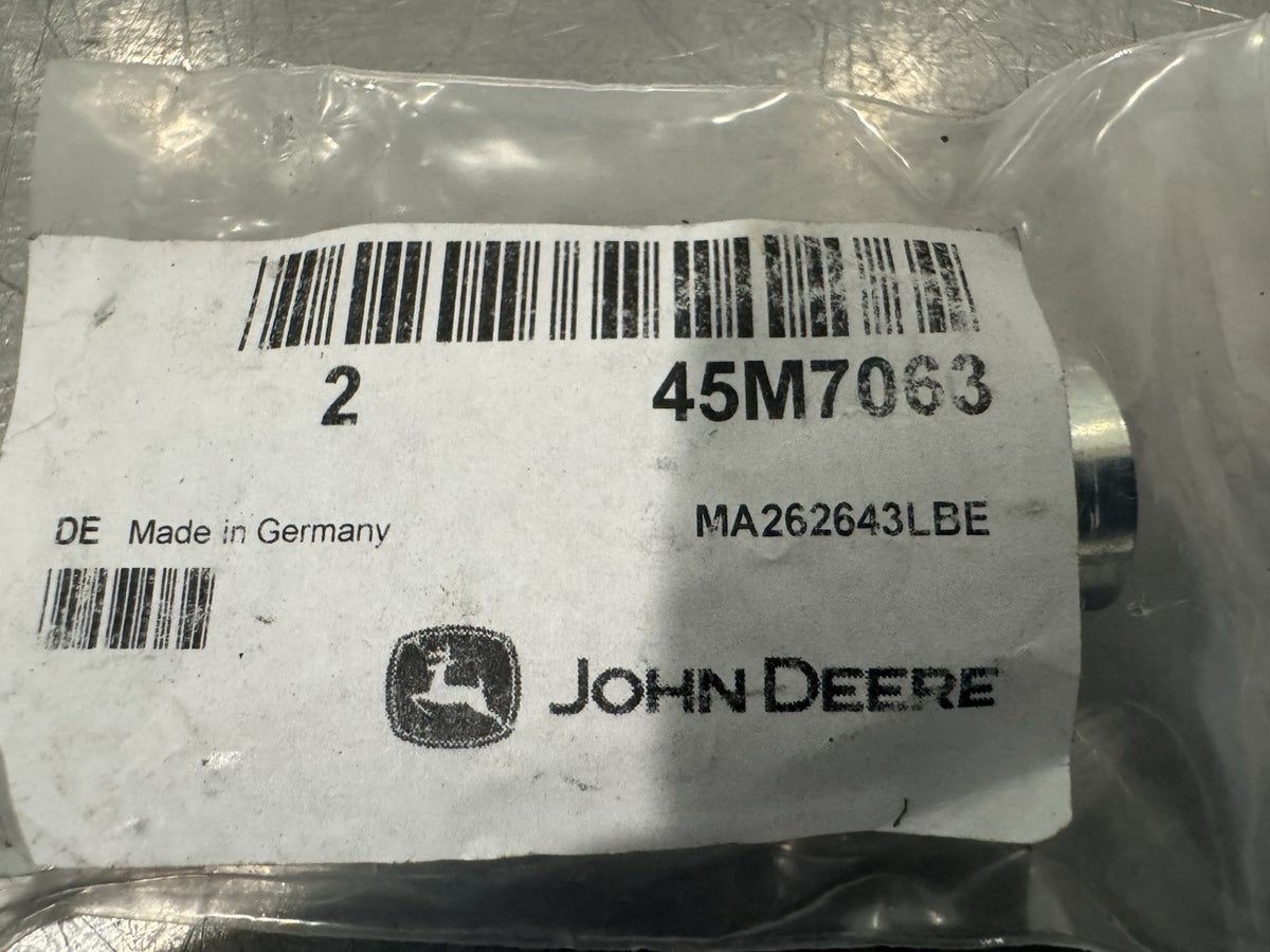 John Deere 45M7063 Pin Fastener Spring Locking Pin Genuine PACK OF 2 NEW!