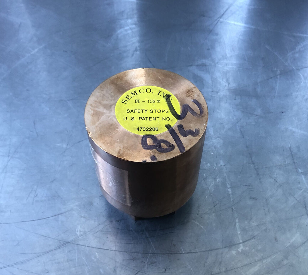 Semco BE-10S Beryllium Copper Plunger Tip Safety Stop NEW! FREE SHIPPING!